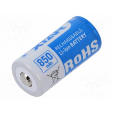 Akumuliatorius 16340 3.6V 850mAh Li-ion Xtar